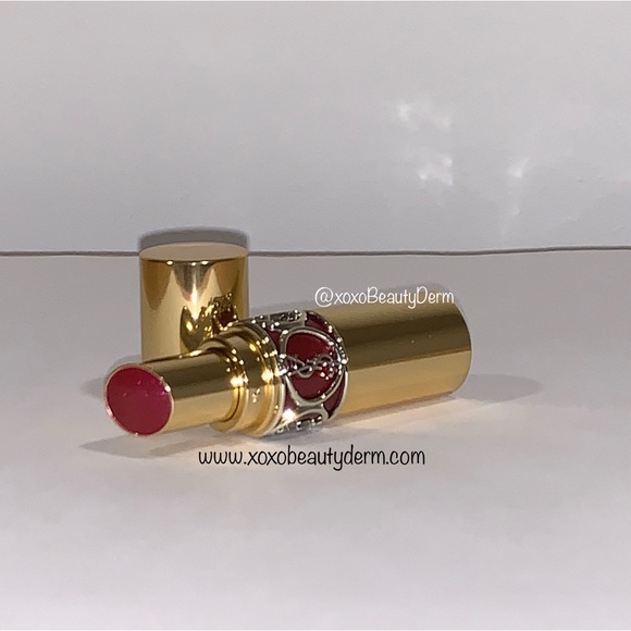 YSL Rouge Volupte Shine Lipstick Balm - #106 Plum Ruban - Picture 2 of 5